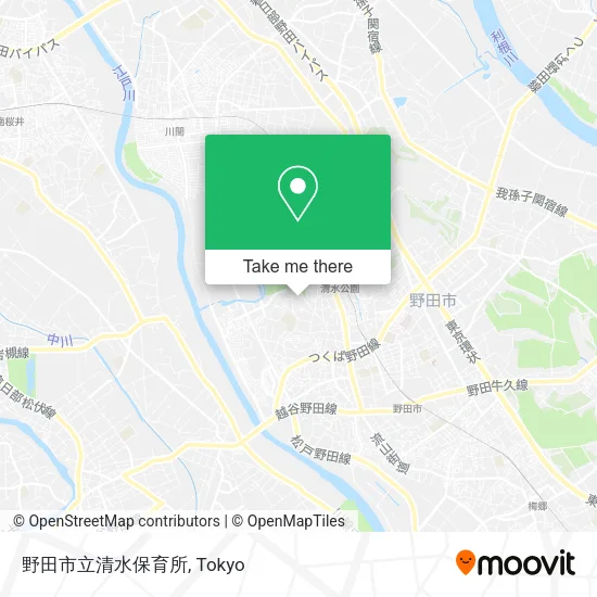 野田市立清水保育所 map