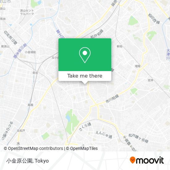 小金原公園 map