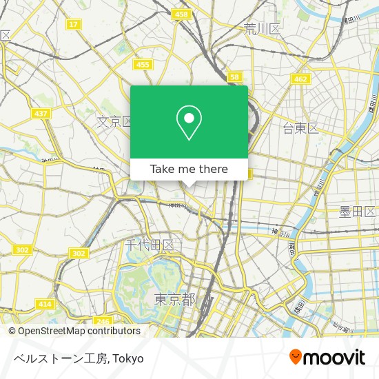 ベルストーン工房 map