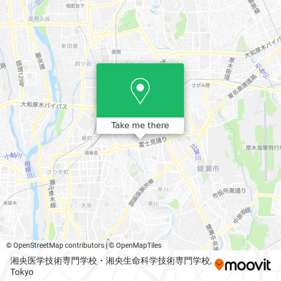 How To Get To 湘央医学技術専門学校 湘央生命科学技術専門学校 In Tokyo By Metro Or Bus Moovit