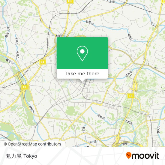 怎樣搭地鐵或巴士去横浜市的魁力屋 Moovit