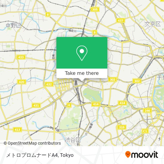 怎樣搭巴士去新宿区的新宿三丁目 Moovit