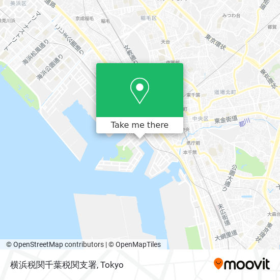 How To Get To 横浜税関千葉税関支署 In 千葉市 By Metro Or Bus Moovit