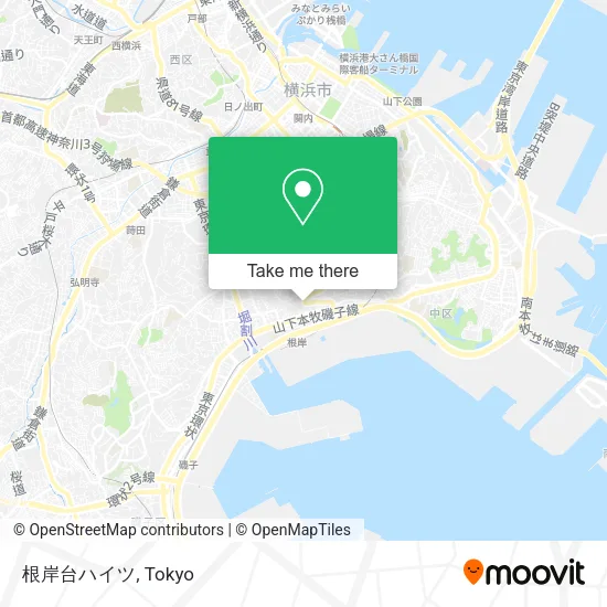 根岸台ハイツ map