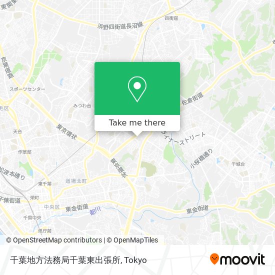 千葉地方法務局千葉東出張所 map