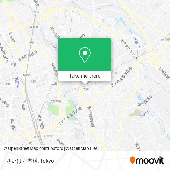 さいはら内科 map