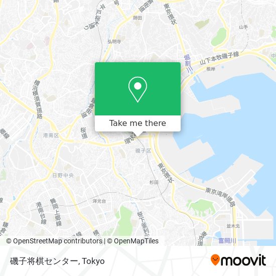 磯子将棋センター map