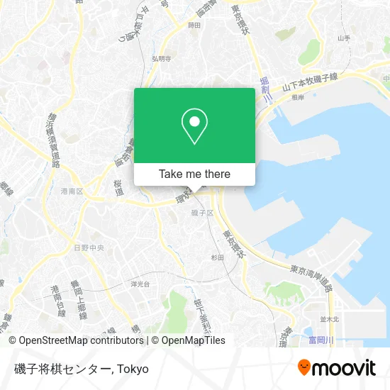 磯子将棋センター map