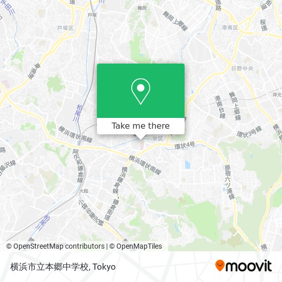 横浜市立本郷中学校 map