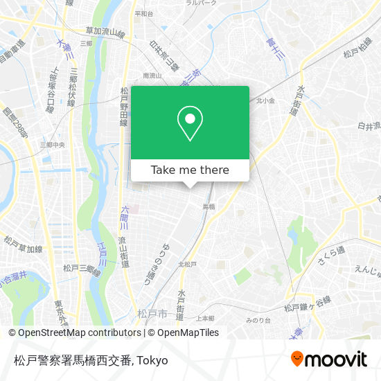 松戸警察署馬橋西交番 map