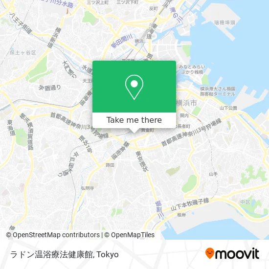 ラドン温浴療法健康館 map