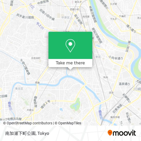 南加瀬下町公園 map