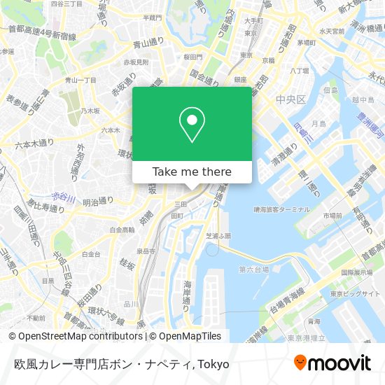 欧風カレー専門店ボン・ナペティ map