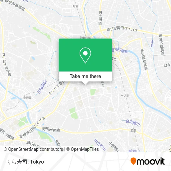 くら寿司 map