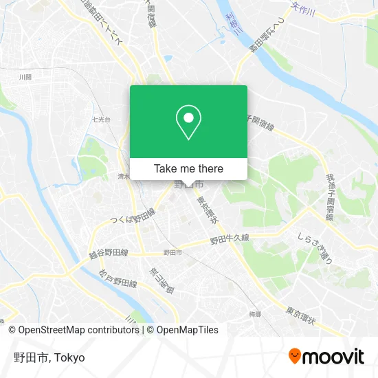 野田市 map