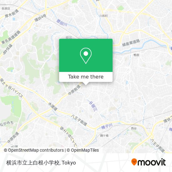 横浜市立上白根小学校 map
