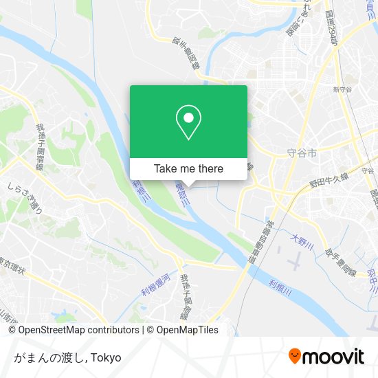 がまんの渡し map