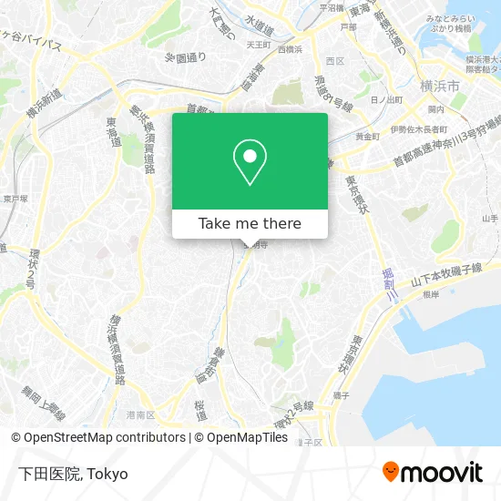 下田医院 map