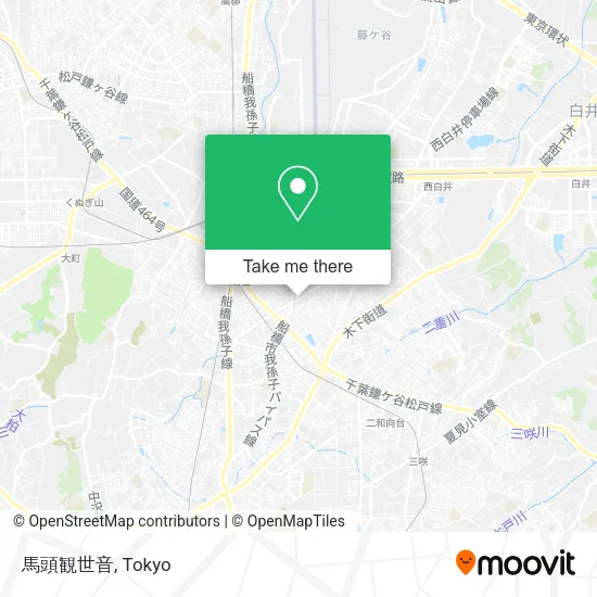 馬頭観世音 map