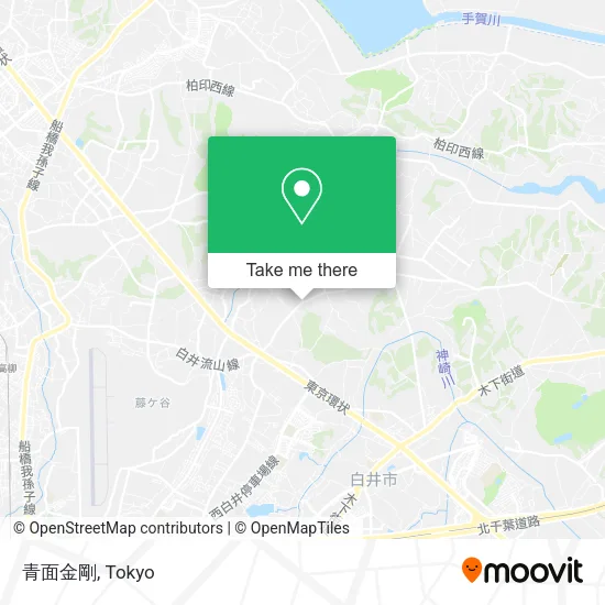 青面金剛 map