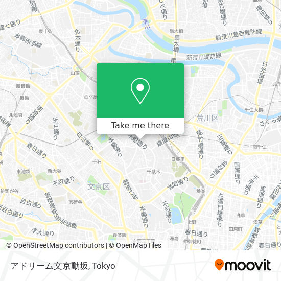 アドリーム文京動坂 map