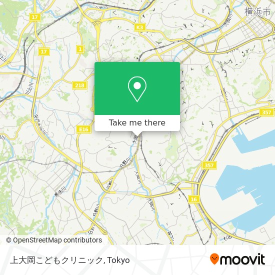 怎樣搭地鐵或巴士去横浜市的上大岡こどもクリニック Moovit