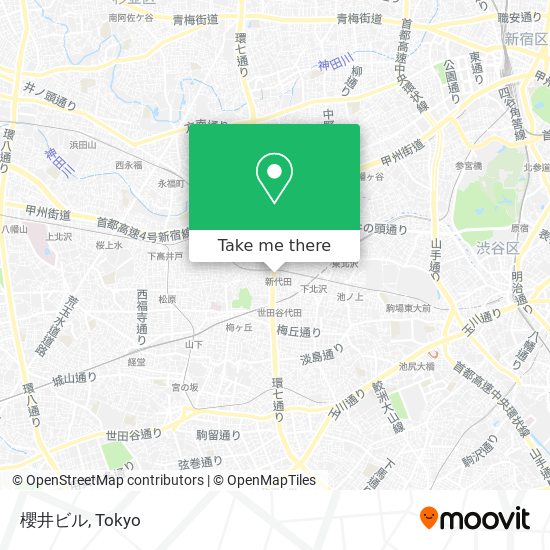 櫻井ビル map