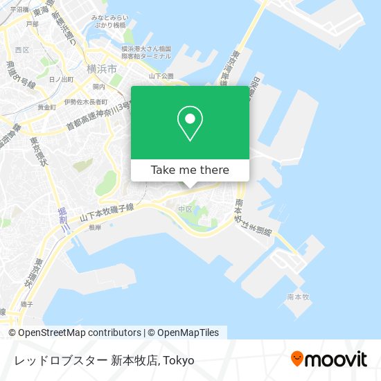 レッドロブスター 新本牧店 map