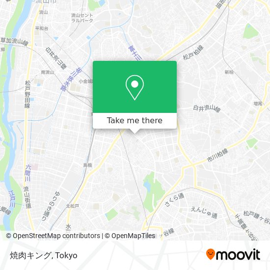 焼肉キング map