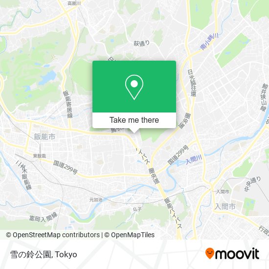 雪の鈴公園 map