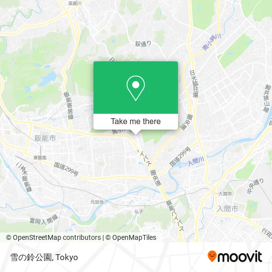 雪の鈴公園 map