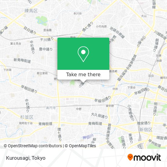 Kurousagi map