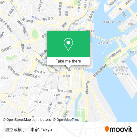 虚空蔵横丁　本宿 map