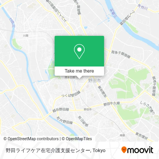 野田ライフケア在宅介護支援センター map