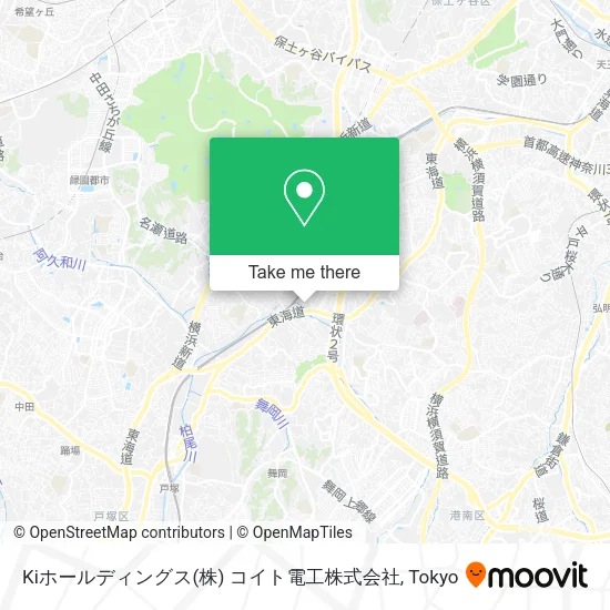 Kiホールディングス(株) コイト電工株式会社 map
