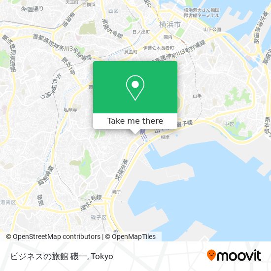 ビジネスの旅館 磯一 map