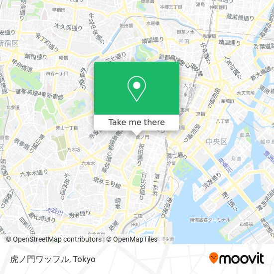 虎ノ門ワッフル map