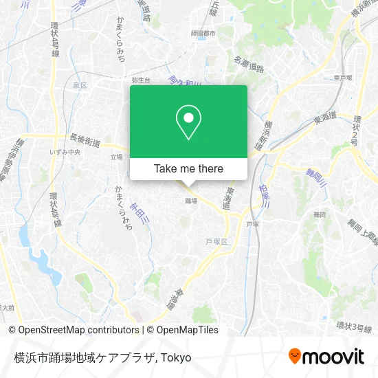 横浜市踊場地域ケアプラザ map