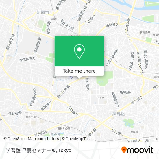 学習塾 早慶ゼミナール map