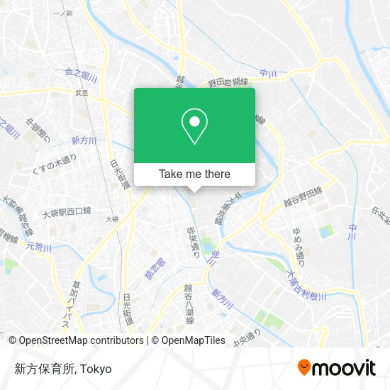 新方保育所 map