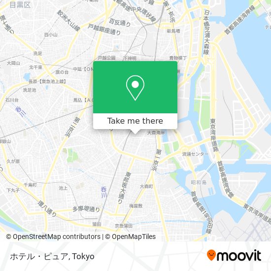 ホテル・ピュア map