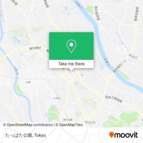 たっぱた公園 map
