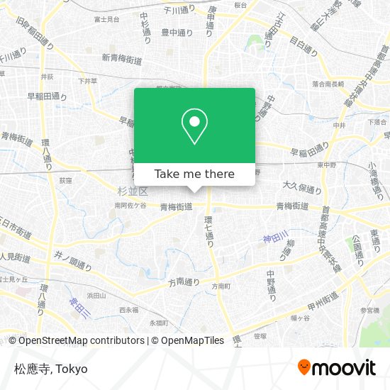 松應寺 map