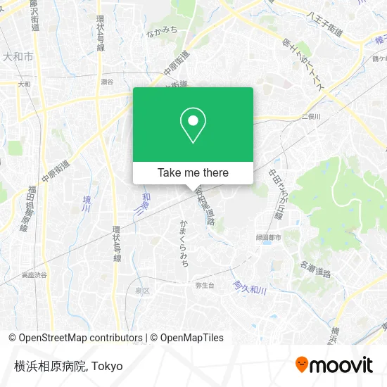 横浜相原病院 map