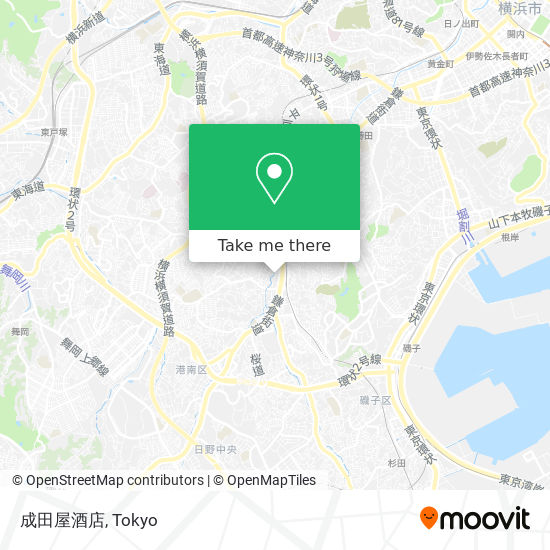 成田屋酒店 map