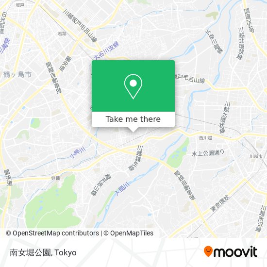 南女堀公園 map