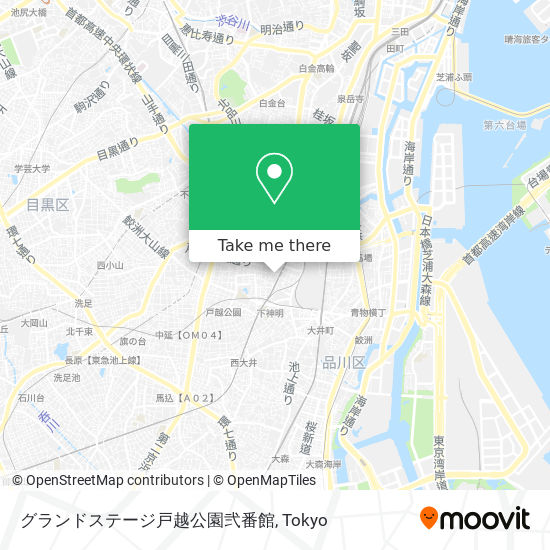 グランドステージ戸越公園弐番館 map