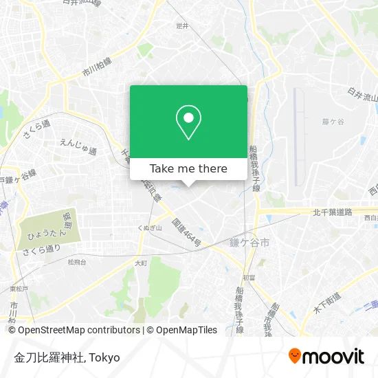 金刀比羅神社 map