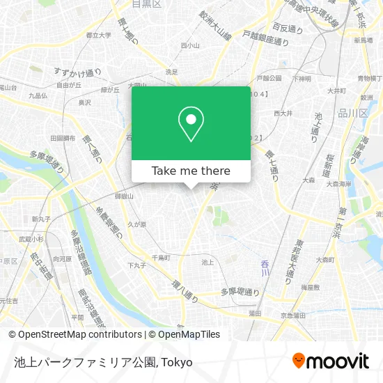池上パークファミリア公園 map