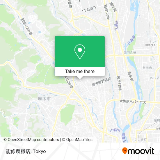 能條農機店 map